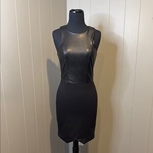 Z Green Envelope Women’s XS Black Ribbed Ruched Halter Mini Dress